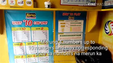 keno lotto express|Playing KENO PCSO Number Game for the first time .